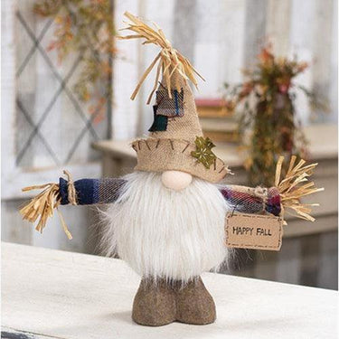 Happy Fall Scarecrow Gnome - The Fox Decor